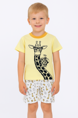 Erkek Bebek Çocuk %100 Pamuklu Şortlu Takım (1-4 Yaş)