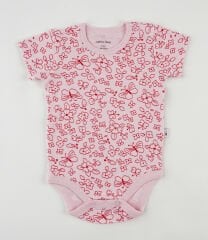 Kısa Kollu %100 Organik Pamuk Bebek Body – 0-36 Ay