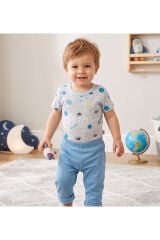 %100 ORGANİK PAMUK 2'li Kısa Kol Body 0-36 Ay