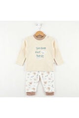 %100 Organik Bebek Pijama Takımı 3 - 36 Ay